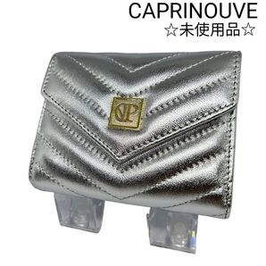 【CAPRINOUVE】カプリヌーヴ 三つ折り財布 レザー ウォレット 小銭入れ 札入れ 財布