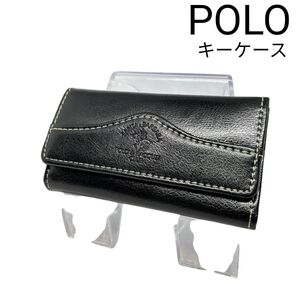 【POLO】ポロクラブ キーケース レザー オールレザー