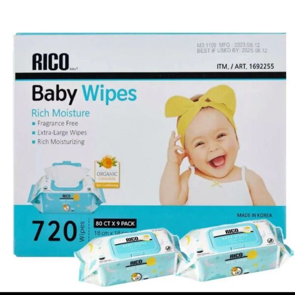 RICO コストコ おしりふき ベビーワイプ リコ 赤ちゃん用おしりふき 赤ちゃん用