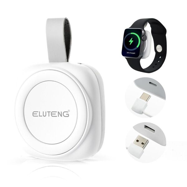 Apple Watch 充電器 2 in 1 USB A/USB C充電ケーブル チャージャー アップルウォッチ マグネット式
