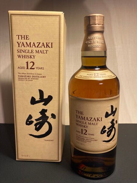 サントリー シングルモルトウイスキー 山崎12年 43度 700ml 【箱有り】
