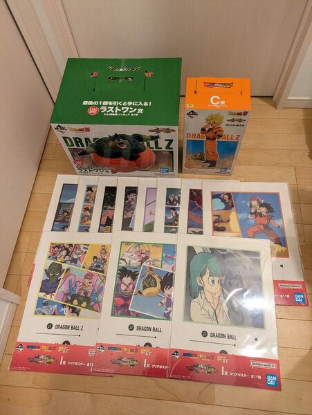 未開封品 一番くじドラゴンボールVSオムニバスCROSS C賞 ラストワン賞 I賞クリアポスター全11種コンプ