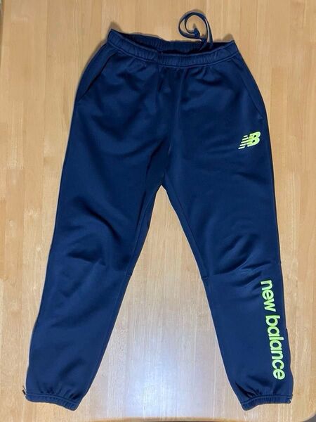 new balance ジャージ トレーニングパンツ ネイビー 150cm