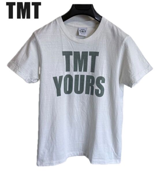 TMT(ティーエムティー) TMT YOURS / BIG3 プリントTシャツ WHITE MADE in JAPAN