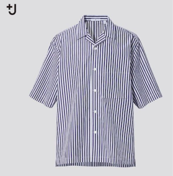 UNIQLO(ユニクロ) ×JIL SANDER(ジルサンダー) 『+J』 スーピマコットンオーバーサイズオープンカラーシャツ