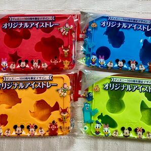 午後の紅茶 ディズニー100周年限定デザイン オリジナルアイストレー 全4種