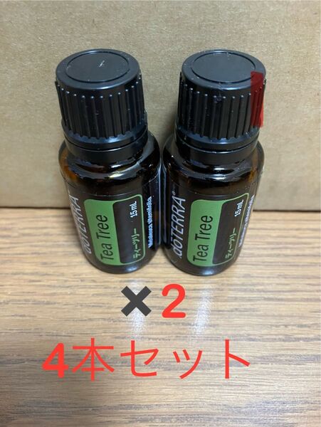 doTERRAドテラエッセンシャルオイルティートリーティーツリー15ml】4本セット