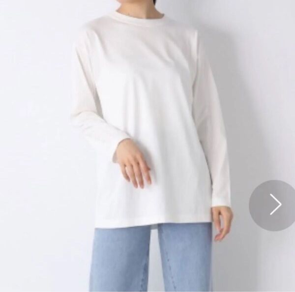 JEANASIS スムースシンプルロンT 新品