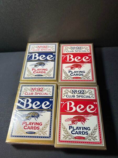 オハイオ製 BEE トランプ 4個まとめ売り Bee トランプ マジック