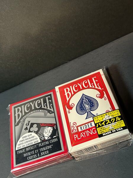 Bicycle コラボ品 オハイオ製 希少品 2個セット バイスクル BICYCLE トランプ 手品 マジック