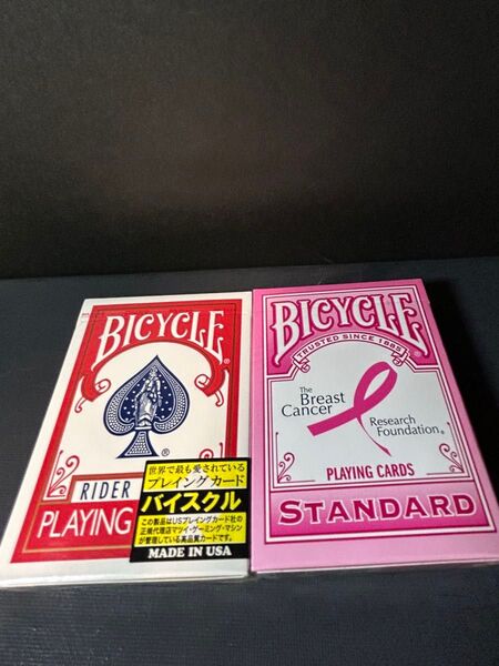 バイシクル チャリティーコラボ品 2個セット売り バイスクル BICYCLE トランプ マジック