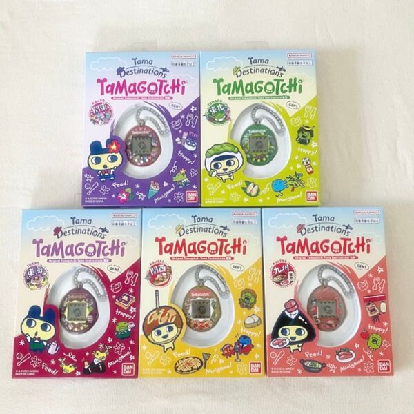 【新品】Original Tamagotchi Tama Destinations complete set