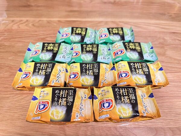 3セットのみ出品 バブ 至福の香り 2種 10個 入浴剤 花王