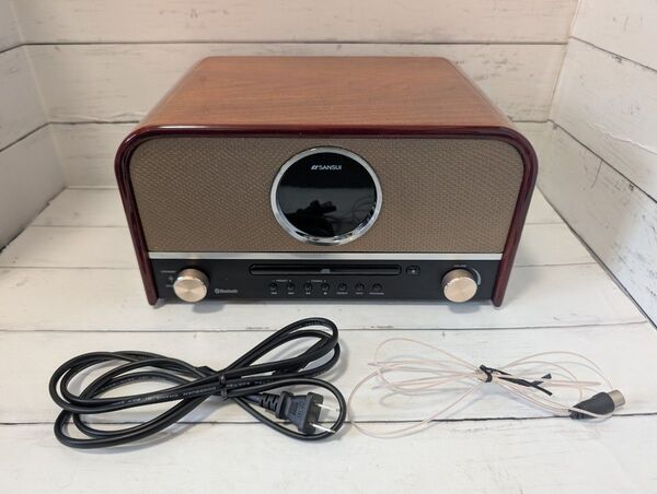 SANSUI Bluetooth搭載 CDステレオシステムSMS-800BT