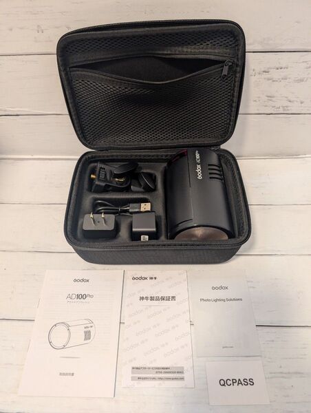 【美品】Godox AD100Pro ストロボ 本体とアクセサリー