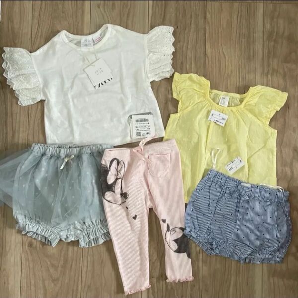 新品 70-75 baby ベビー 夏服 セット H&M /ZARA/breeze