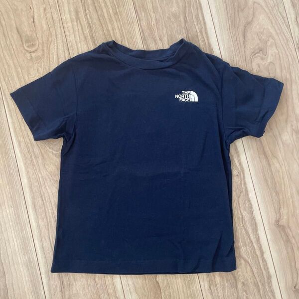 110 THE NORTH FACE ノースフェイス 半袖 Tシャツ ネイビー NTJ32027 綿100%