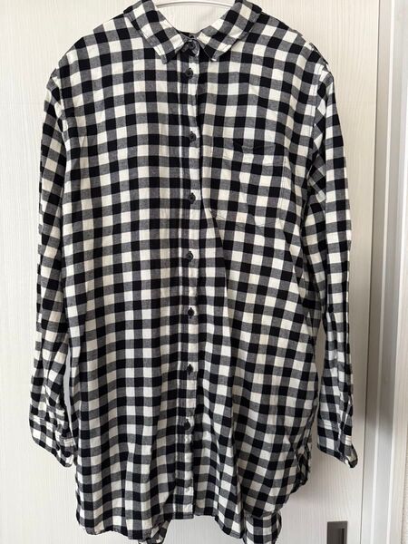 H&M レディースシャツ チェックシャツ サイズXL 長袖 シャツ チェック