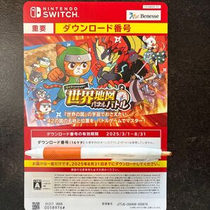 世界地図パネルバトル switch ソフト