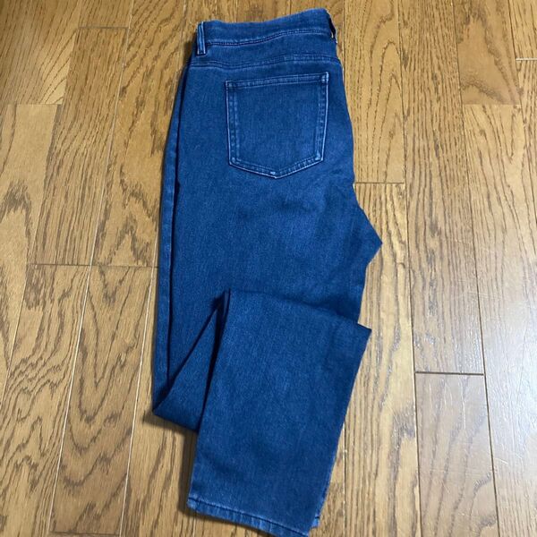 ユニクロストレッチデニム ジーンズ パンツ ブルー系 XL