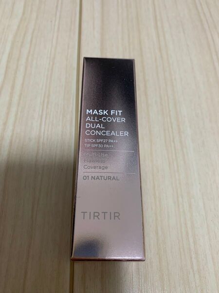 TIRTIR オールカバーデュアルコンシーラー 01 新品未開封 ナチュラル ティルティル