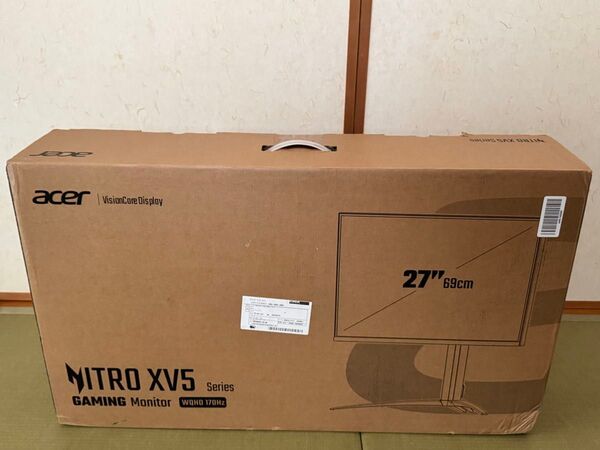 新品 Acer ゲーミングモニター Nitro 27インチ MiniLED WQHD 170HZ XV275UP3biiprx