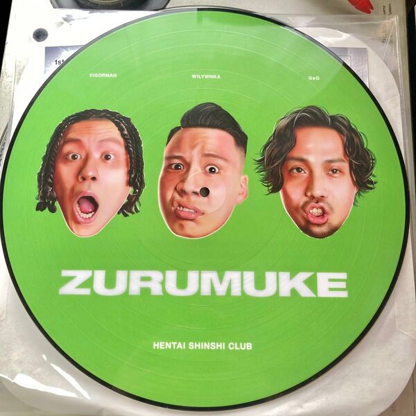 変態紳士クラブ HENTAI SHINSHI CLUB ZURUMUKE LP