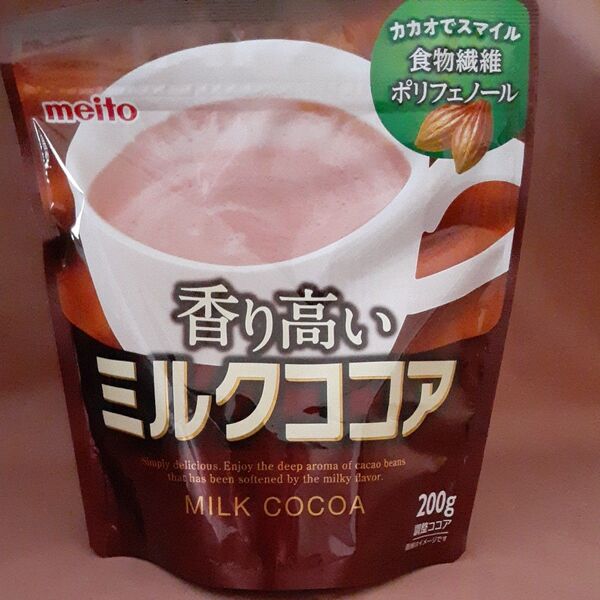 meito 名糖 ミルクココア 200g 調整ココア 香り高いミルクココア