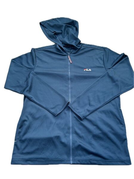 (美品)FILA フィラ レディース フルジップ L ネイビー