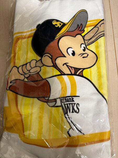 SoftBank Hawks ソフトバンクホークス おさるのジョージ タオル パ・リーグ