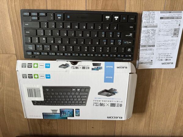 ELECOM Bluetooth ミニキーボード TK-FBP102シリーズ ブラック