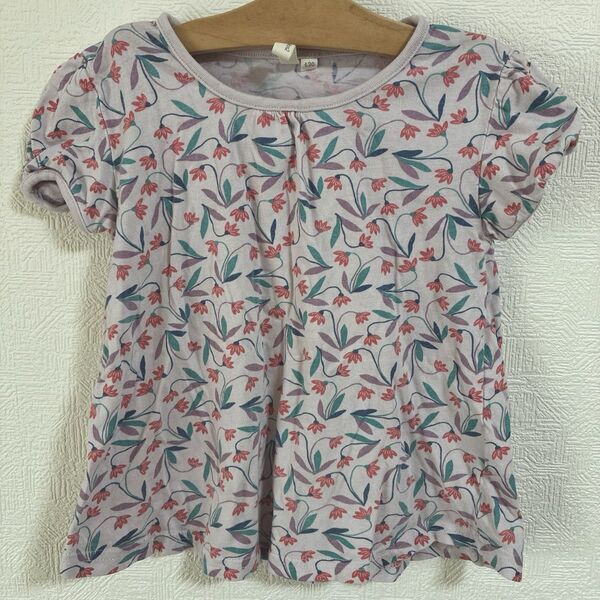 Samansa Mos2 Lagom 花柄 半袖トップス 120 Tシャツ キッズ 女の子