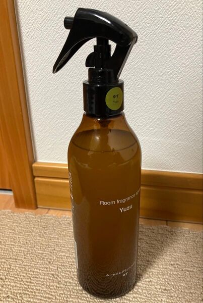【1回のみ使用】無印良品 Room fragrance spray Yuzu ゆず 柚子 ユズ ルームフレグランススプレー