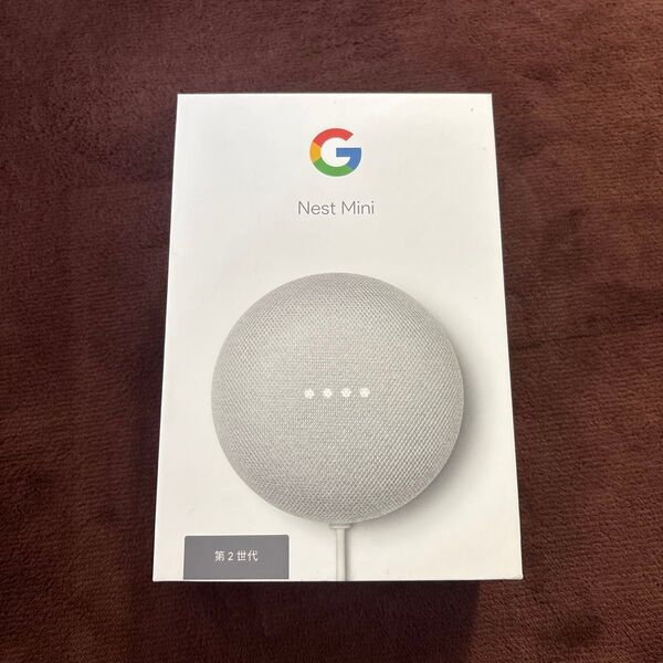 Google Nest Mini 第2世代 スマートスピーカー チョーク