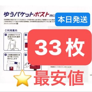 ヘアゴム1本 ゆうパケットポストmini 専用封筒 33枚 ★即納!