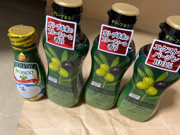 昭和産業 エクストラバージンオリーブオイル 日清オイリオ BOSCO エキストラバージンオリーブオイル まとめ4本セット 新品