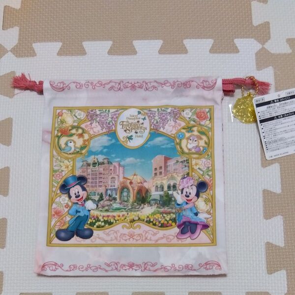 新品未開封 東京ディズニーリゾート ファンタジースプリングス 巾着
