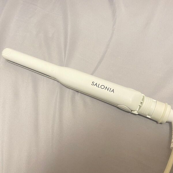 SALONIA サロニア ストレートアイロン SL-004SW ホワイト ヘアアイロン