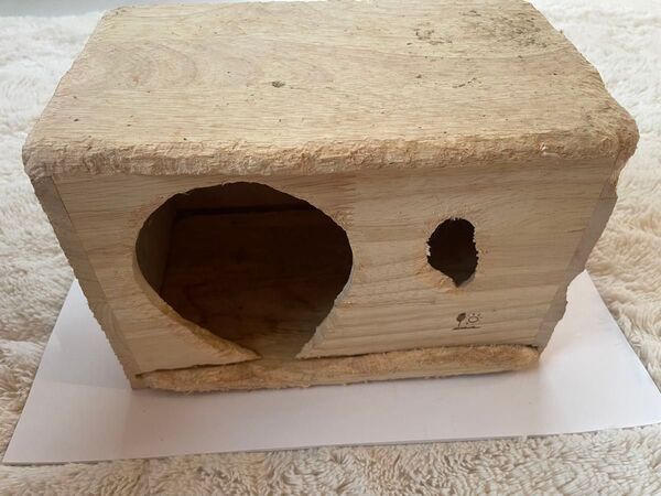 うさぎ チンチラ モルモット 小動物 小屋 ハウス 木製 かじり木