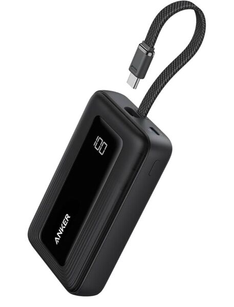 Anker Zolo Power Bank 10000mAh 30W USB-Cケーブル