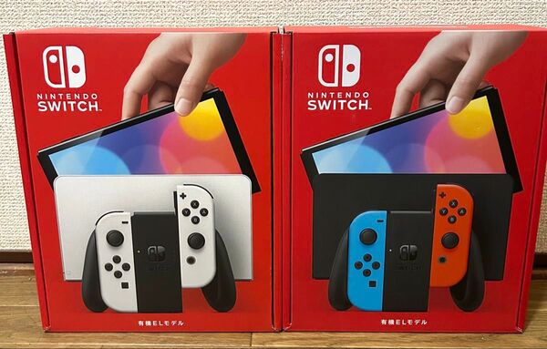 Nintendo Switch 有機ELモデル ネオンブルー ネオンレッド ホワイト ニンテンドースイッチ 任天堂 新品未開封