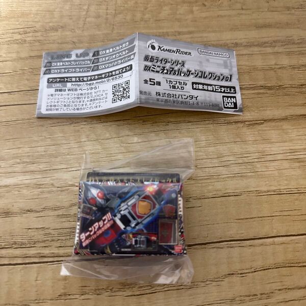 仮面ライダーシリーズ DXミニチュア&パッケージコレクション1 新品未開封