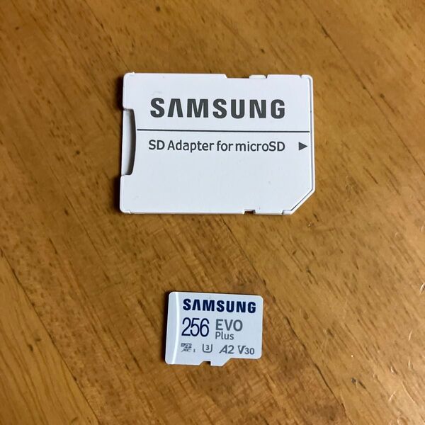 SAMSUNG EVO Plus microSDカード 256GB アダプタ付
