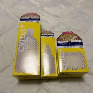 CVITASプラス 高保湿化粧水ローション 美容液 クリーム3点