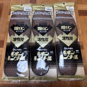 革靴 中敷き 新品未使用 3個セット