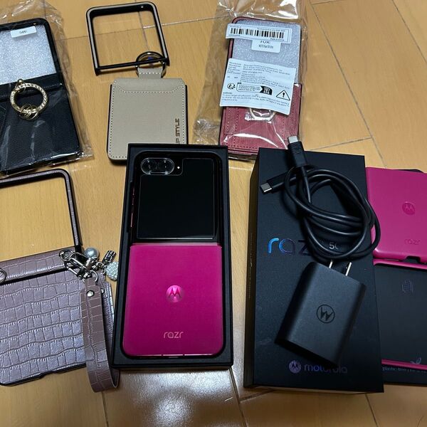 motorola razr 50 ultra 国内版 512GB ピンク