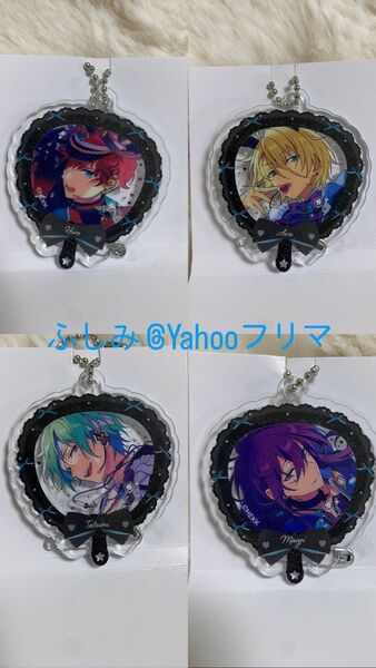 【あんスタ】スケルトンうちわ mini アルカロイド 4点
