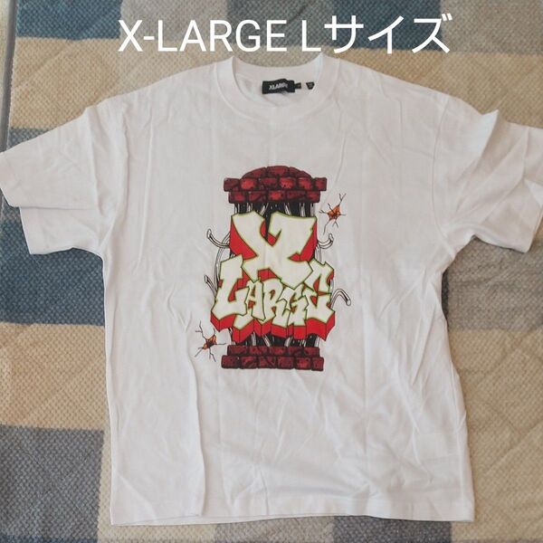 【新品未使用】X-LARGE Lサイズ Tシャツ ホワイト
