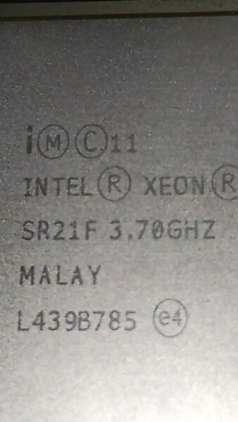 intel CPU XEON E3-1281 V3 3.70Ghz 中古