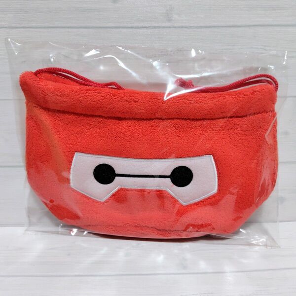【未開封品】 Happyくじ ベイマックス まんまるポーチ D賞 巾着袋